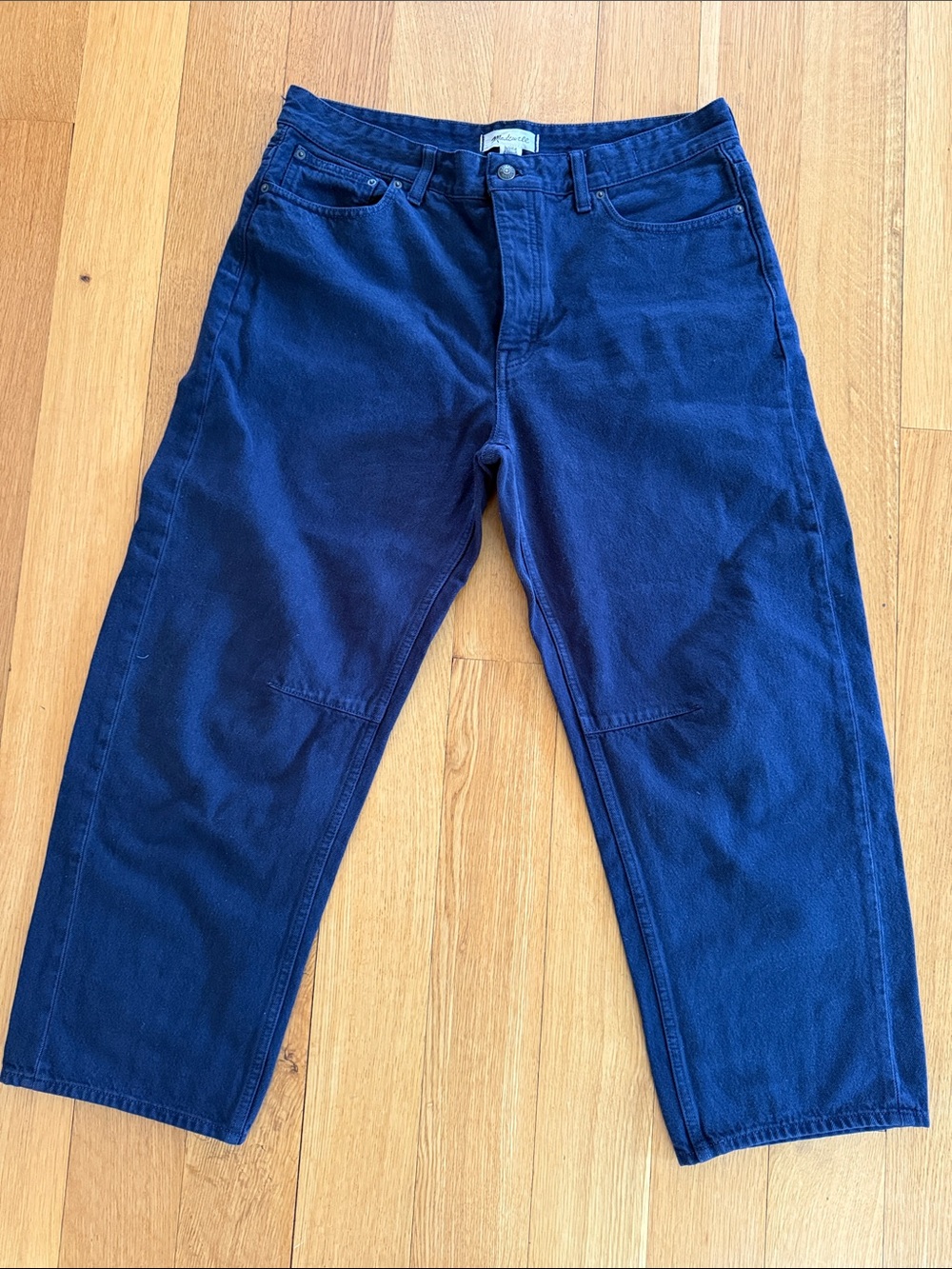 Madewell Dark Navy Workwear Jeans